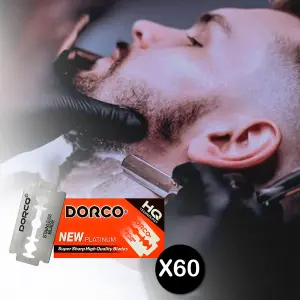 Cuchillas Dorco X60: Precisión Profesional para tu Barbería - Cuchillas Dorco X60 Hoja Barberia CDX60
