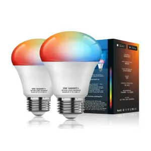Bombillo LED RGB WiFi Inteligente: Ilumina tu Mundo con Color y Control - Bombillo Led-RGB WiFi (Inteligente) 11cm