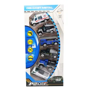 Colección de Autos de Policía y Rescate: ¡Diversión Garantizada! - Colección Carros Policia Rescate Juguete