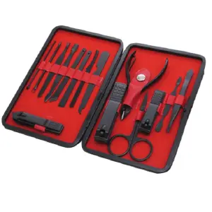 Set de Lujo: Tu Salón de Belleza Personal de 15 Piezas para Manicura, Pedicura y Facial - Set Lujo 15 PCS Manicure Pedicure Facial