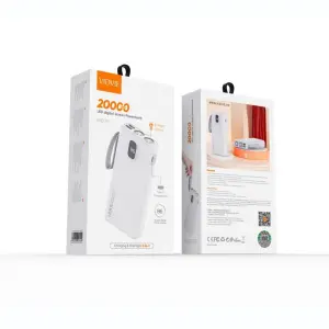 Batería Externa Vidvie 20000 mAh: Energía Infinita en tu Bolsillo - Power Bank Batería vidvie 20000 mah 2.1a
