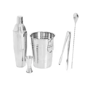 Coctelería Set Profesional de 5 Piezas - Coctelería set Para 5 Piezas