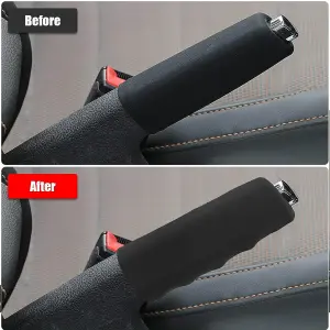 Funda de Cuero para Palanca de Freno de Mano - Funda Forro Palanca Freno De Mano