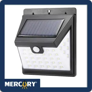 Aplique de Pared Solar LED 2W Blanco con Sensor - APLIQUE PARED SOLAR LED 2W BLANCA SENSOR