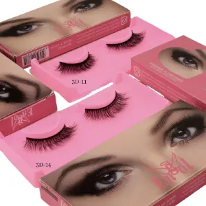 Pestanas 3D PE3D: Volumen y Elegancia Instantáneos - Pestanas 3d en tira PE3D