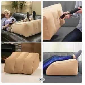 Almohada de Pierna Inflable: Confort y Recuperación sin Igual - Almohada de pierna inflable