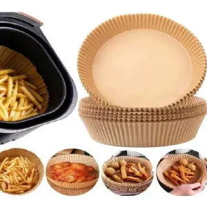 Papel Encerado para Freidora de Aire: ¡Cocina Saludable y Fácil! - Papel Encerado Para Air Fryer X 100