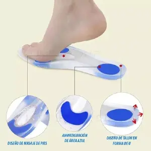 Plantillas Ortopédicas de Silicona Ultra: Confort y Soporte Superior - Plantillas Ortopédicas Silicona De Ultra