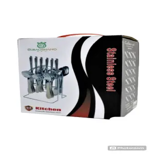Elegancia y Durabilidad: Set Completo de Cubiertos x 24 Piezas en Acero Inoxidable - set de cubiertos x 24 acero