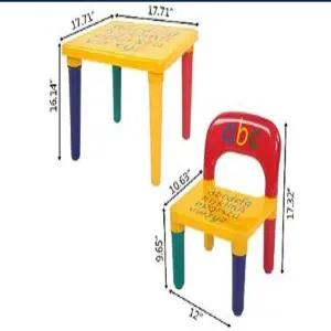 Escritorio y Silla Infantil ZH800: Espacio Creativo para tus Pequeños - Escritorio y Silla para niños ZH800