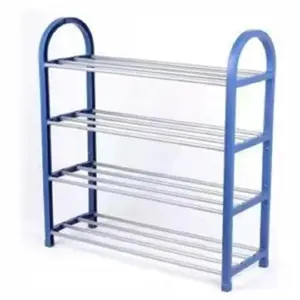 Organizador de Zapatos Metálico de 4 Niveles - Organizador De Zapatos Metálico 4 Nivele