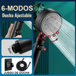 Experimenta el Lujo y la Comodidad con Nuestra Ducha de Altura Ajustable - Ducha con Cabezal Ajustable