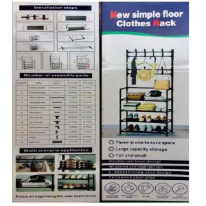 Organizador perchero y zapatero 4 en 1: La solución definitiva para tu hogar - Organizador perchero y zapatero 4 IN 1