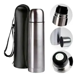 Termo de Acero Inoxidable: Tu Compañero Ideal para Bebidas Calientes o Frías - Termo acero inoxidable caliente o frio