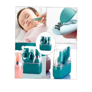 Kit de Manicure Esencial para Bebés: Cuidado Suave y Seguro - Kit de manicure para bebe