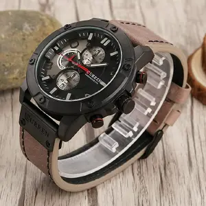 Curren 8285 - El Reloj que Combina Estilo y Precisión - Curren 8301 marrón