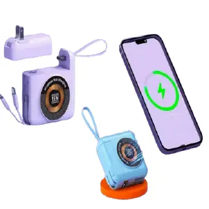 PowerBank Conector Pared 15.000mAh POW123: Energía Portátil y Confiable - PowerBank Conector Pared 15.000mahPOW123
