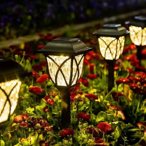 Lámpara Antejardín Solar Diseño 2: Ilumina tus noches con estilo - Lampara Antejardin Solar Diseño 2