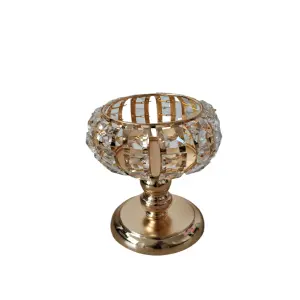 Candelabro Decorativo Diseño Copa: Elegancia Sofisticada para tu Hogar - Candelabro decorativo diseño copa