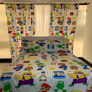 COMBO SABANA MAS CORTINA INFANTIL: ¡Dulces Sueños Asegurados! - COMBO SABANA MAS CORTINA INFANTIL
