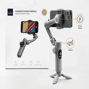 Estabilizador Gimbal WiWU SE007: Captura tus Momentos con Estilo Profesional - Estabilizador Gimbal WiWU -SE007