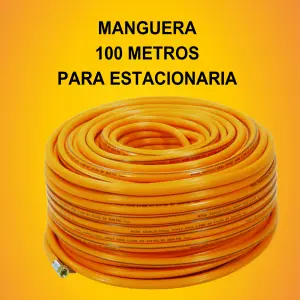 ROLLO MANGUERA ESTACIONARIA 100 MTS: ¡Riego Eficiente y Duradero! - ROLLO MANGUERA 100 MTS ESTACIONARIA