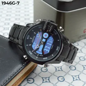 Reloj JOEFOX 1946G: Estilo Analógico y Digital para el Hombre Moderno - 1946G RELOJ JOEFOX ANA-DIG METALICO HOMB