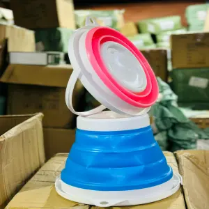 VALDE RETRÁCTIL PORTÁTIL SILICONA 10 LTS: ¡La Solución Plegable que Necesitas! - VALDE RETRACTIL PORTATIL SILICONA 10 LTS