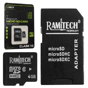 Tarjeta de Memoria RAMITECH 4G - ¡Almacenamiento de Alta Velocidad! - 4 G -SD TAREJETA DE MEMORIA RAMITECH 4G