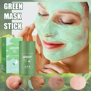 Mascarilla Facial de Té Verde con Protección UV - Mascarilla De Té Verde En Barra Uv, Másc