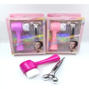 Set Revolucionario de Cepillo Exfoliante y Limpiador con Rodillo - Set Cepillo Exfoliante Limpiador Rodillo