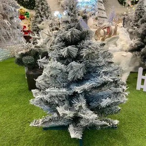 Árbol de Navidad Festivo: 90 cm de Altura con Luces LED Brillantes - Arbol de Navidad 90 cm + Luces 3m x 45cm