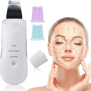 Limpiador Facial 3 en 1 Espátula Acné: ¡Tu piel radiante en 3 pasos! - Limpiador Facial 3 En 1 Espátula Acne