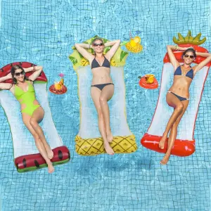 Hamaca Inflable Piscina Mar Playa Piña: ¡Tu Verano Divertido! - Hamaca Inflable Piscina Mar playa piña