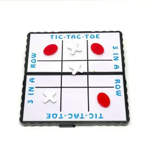 Juego de Mesa Mini Triqui Magnético: ¡Estrategia Divertida en Tu Bolsillo! - Juego De Mesa Mini Triqui Magnetico Tres