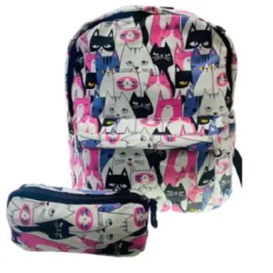 Combo: Maleta y Cartuchera de Muñecos - ¡El Dúo Perfecto para Aventuras! - Combo: Maleta - Cartuchera Muñecos
