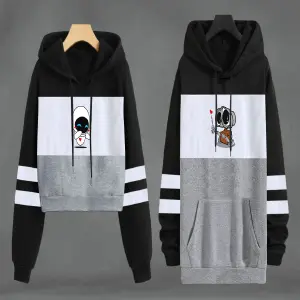 BusoBuzo Hoodie Pareja Walle & Eva: Unión Perfecta - BusoBuzo, Hoodie PAREJA WALLE&EVA COMBIN