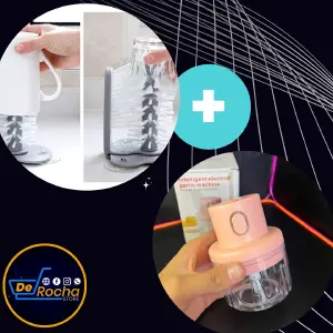 Combo Revolucionario: Cepillo con Ventosas y Mini Picador para tu Cocina - Combo cepillo ventosas+Mini picador
