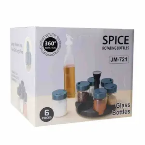 ORGANIZADOR DE ESPECIAS PREMIUM - CONJUNTO DE 6 UNIDADES - ORGANIZADOR ESPECIERO  6 UNDS