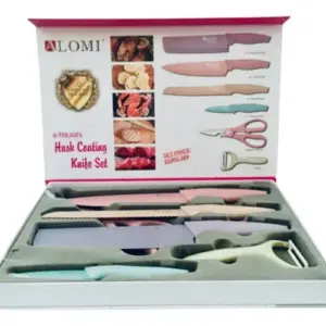 Kit de Cuchillos en Tonos Pastel: Estilo y Funcionalidad en Tu Cocina - Kit de cuchillos color pastel