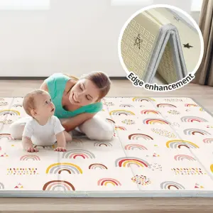 Tapete Plegable para Bebés: ¡La Alfombra Perfecta para Gatear! - Tapete plegable gateó de bebé