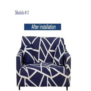 Funda de Sofá Ajustable Funda 3 Puestos + Obsequio - Funda Sofa 3 Puestos ajustable + obsequi
