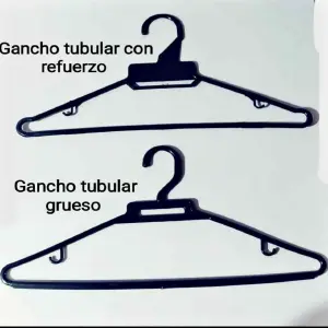Pack de 50 Ganchos Resistentes para Ropa - GANCHO PARA LA ROPA X50 UNIDADES