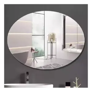 Espejo Adhesivo Redondo 40x60: Elegancia y Práctica para tu Hogar - espejo adhesivo 40*60  redono