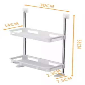 Organizador de Baño de 2 Niveles: ¡El Orden que Tu Espacio Necesita! - Organizador 2 Niveles Baño