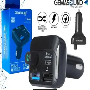 Modulador GS-M24 CARRO GEMASOUND PARA CE - GS-M24 MODULADOR CARRO GEMASOUND PARA CE