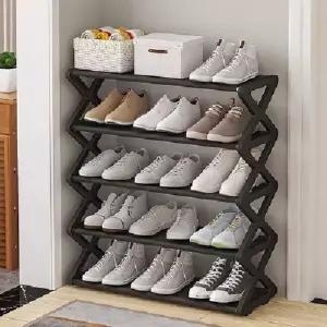 Organizador de Zapatos Zapatero de 5 Niveles: ¡El Fin del Desorden! - Zapatero De 5 Niveles Organizador