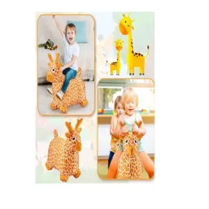 ¡CABALLO INFLABLE PELUCHE CON SONIDO: Diversión y Aventura para tus Pequeños! - CABALLO INFLABLE PELUCHE SONIDO