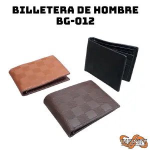 BILLETERA PARA HOMBRE BG-012: Elegancia y Funcionalidad - BILLETERA HOMBRE BG-012