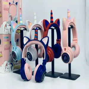 Diadema Bluetooth Unicornio KT54: ¡Magia y Diversión Auditiva! - DIADEMA BLUETOOTH UNICORNIO KT54